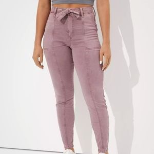 American Eagle Curvy High Waisted Jeggings 20 Tall